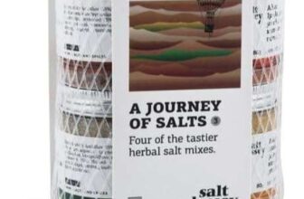 Salt Odyssey Combo Salts with Herbs and Spices, 4 x 80g
