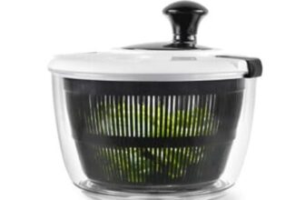 Salter Salad Spinner Black 3.5L