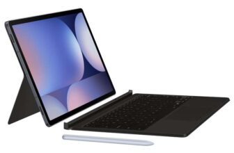 Samsung Galaxy Official AI Book Cover Keyboard with Trackpad for Tab S10, S9, Tab S9 FE