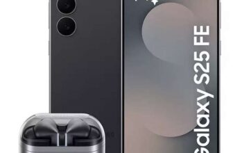 Samsung Galaxy S25 FE 128GB with Free Galaxy Buds3 Pro – Black/Blue/NavyWhite – Free C&C