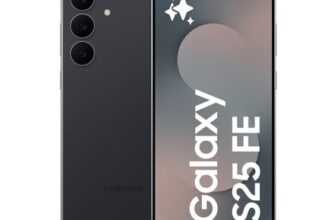 Samsung Galaxy S25 FE AI Smartphone JetBlack 3-Year UK Warranty