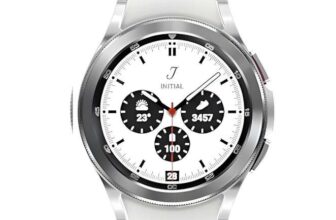 Samsung Galaxy Watch4 Classic 42mm SM-R880 Bluetooth Smartwatch SS Silver – good refurbished with code – Red Rock UK