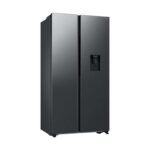 Samsung Series 7 SpaceMax, RS57DG410EB4EU Side by Side Fridge Freezer, E Rated in Black, free installation and disposal of old appliance