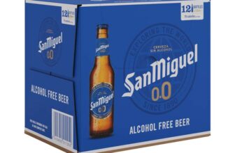 San Miguel 0.0% Alcohol Free Lager Beer, 12 x 330 ml Bottles – £6.65 S&S – May Delivery