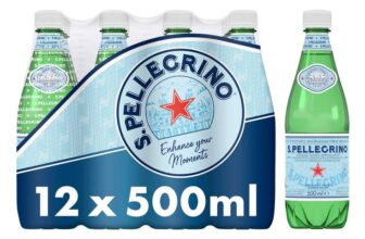 San Pellegrino Sparkling Natural Mineral Water 12x500ml – S&S £5.95