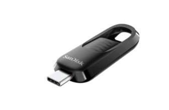 SanDisk 128GB Ultra Slider USB Type-C flash drive, USB stick