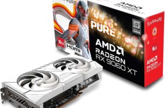 Sapphire AMD Radeon RX 9060 XT PURE 16GB Graphics Card
