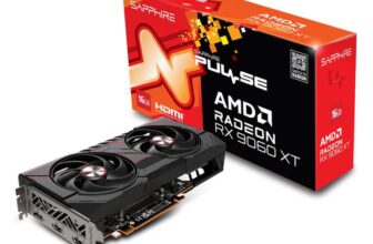 Sapphire technology Pulse AMD Radeon RX 9060 XT Gaming OC, 16GB Dual
