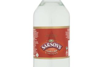 Sarsons Distilled Malt Vinegar, 568 ml (S&S £1.19)