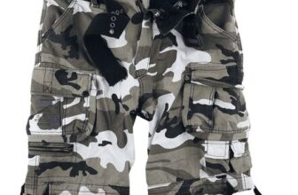 Savage Vintage Shorts Shorts Snow Camo by Brandit