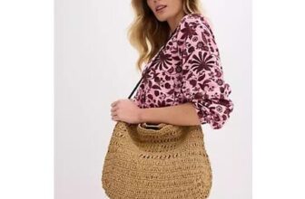 Save 25% on Straw Shoulder Bag at BonPrix
