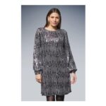 Save 65% on Sequin Cowl Shift Dress at Wallis
