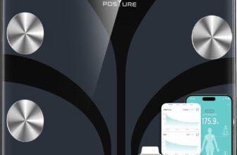 Scales for Body Weight and Fat Percentage with App & Bluetooth, High Precision 0.1lb Digital Bathroom Scales, Analyzes 13 Body Composition Data (Weight, Fat%, Water, BMI), 400 lbs Capacity (400lb)