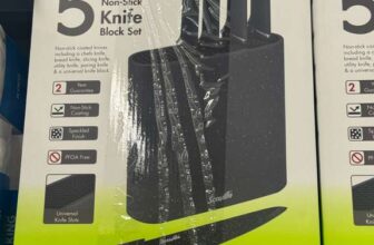 Scoville 5 Piece Non-Stick Knife Block Set – Instore Walsgrave