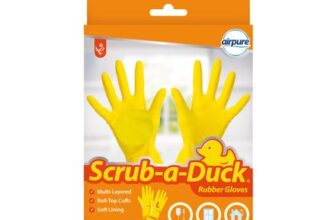 Scrub-a-Duck Rubber Gloves, Size L (95p/85p S&S)