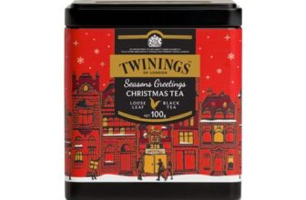 Seasons Greetings Christmas Tea Loose Tea Caddy