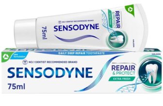Sensodyne Repair and Protect Deep Repair Original Toothpaste 75ml – With Voucher – S&S £2.88, 4 for £10.40