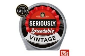 Seriously Vintage Spreadable Cheese 125g