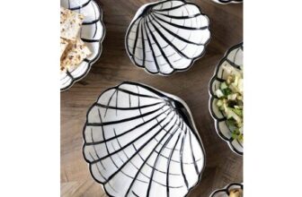 Set of 2 Shell Dishes