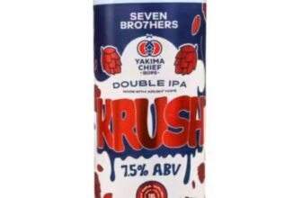Seven Brothers Krush Double IPA 5x 440ml, 7.5% ABV
