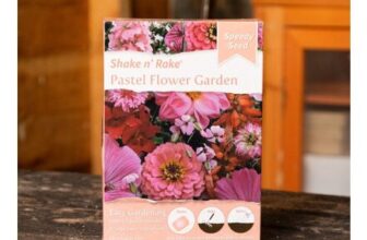 Shake N Rake Pastel Flower Garden Seeds