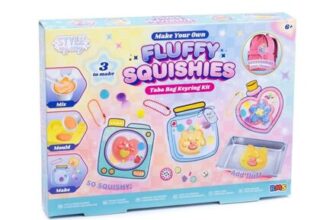 Shaker Charm Squishies 3 Pack Craft Set
