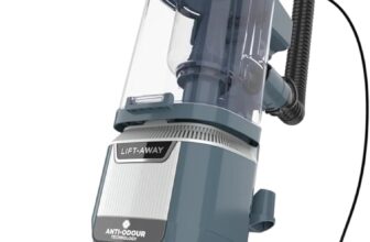 Shark Anti Hair Wrap Plus Upright Corded Pet Vacuum, 2.5L, Powered Lift-Away, Anti-Allergen Seal, Hard Floor & Carpet Mode, 750W, 8m Cord, Multi-Surface & Pet Hair Tools, Smoky Grey, NZ780UKT