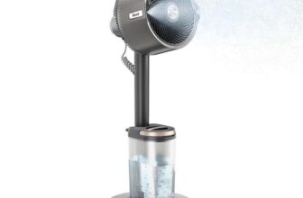 Shark FA300UK FlexBreeze Pro Mist in Charcoal Grey