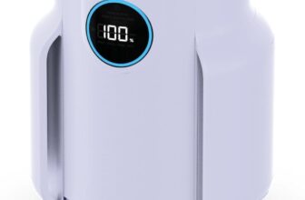 Shark NeverChange5 Air Purifier for Home, Bedroom, Office, Room Coverage 23sqm, 5-Year HEPA Filter Traps 99.97% of Allergens including Dust, Pollen, Pet Dander, Quiet, LED Display, Lilac HP072UKPL