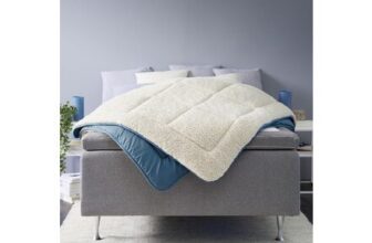 Sherpa Duvet 240×220 BAGN Warm Blue KING SIZE & Other Sizes on Sale