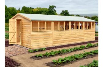 Shire GB 10×20 Ft Garden Value Overlap Shed