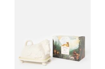 Shrimps X Oliver Bonas Lenny Lion Butter Dish