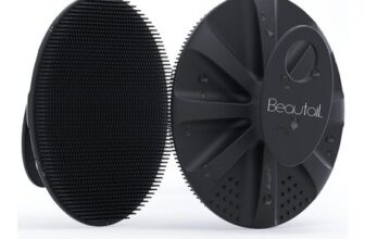 Silicone Body Scrubber, BEAUTAIL Shower Bath Wash Brush