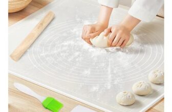 Silicone Pastry Mat 70x50cm with Clear Measurements, Reusable