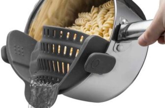 Silicone Strainer, Adjustable Clip On Pantry Drainer for Pans & Bowls – Amazon Haul Global