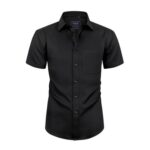Siliteelon Mens Shirts Short Sleeve Shirt