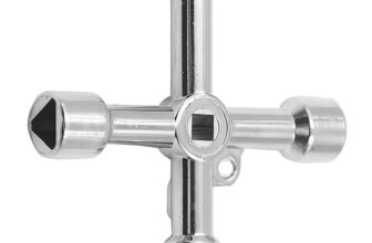 Silver Water Key Tool, 4-Way Multi-Functional Utility Key for Control Cabinet Water Meter Valve – w/Voucher – Amazon Haul Global