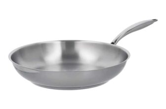 Silvercrest 24cm Stainless Steel Frying Pan / 28cm £14.99