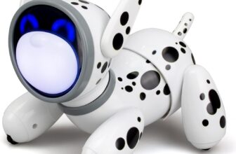 Silverlit Jiggo Interactive Dancing Pet Robot Toy for Kids with Remote Control, Sound and Touch Reactions Colour Changing LED Face Shows Emotions Includes Fun Mushake Game Mode Ages 5 Plus