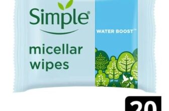 Simple Kind to Skin Micellar Biodegradable Cleansing Wipes 20 Wipes