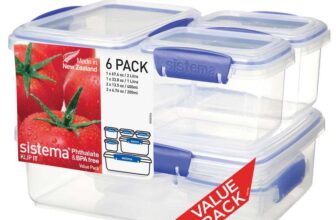 Sistema KLIP IT Food Storage Containers – 12 Count