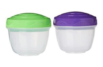 Sistema Yogurt to Go Storage Containers 150 Ml BPA-Free 2-Pack