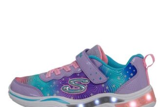 Skechers Junior Girls S Lights Power Petals Trainers