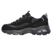 Skechers Womens DLites Biggest FanTrainers, Black, Size 8