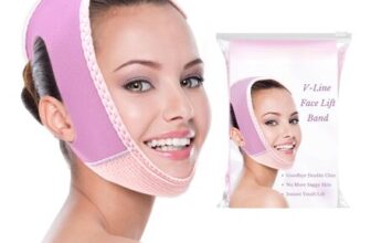Sleeping Chin Strap for Women, Jawline Support, Breathable, Adjustable