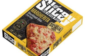 Slicey 128g Margherita Sicilian Style Slice Thin Crust Air Fryer Pizza – Nectar Price – 100% cashback with Shopmium