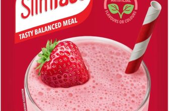 SlimFast Meal Replacement Shake Weight Loss & Balanced Diet, Vitamins and Minerals, Low Calorie, High Protein, Strawberry Flavour, 16 servings, 584 g, Packaging May Vary