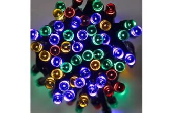Smart Garden 50 Solar Powered Multi Coloured LED Lights