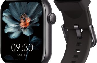 Smart Watch for Men Women Answer/Make Call, 1.85 Smartwatch, Fitness Watch with Heart Rate Blood Pressure Sleep Monitor, 140Sports, IP68 Waterproof Step Counter Watch Compatible with Android IOS