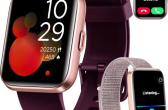 Smart Watch for Men Women (Answer/Make Call), Alexa Built-in, 1.85 HD Fitness Watch with Heart Rate Sleep SpO2 Monitor, 120 Sports 3ATM Waterproof Step Counter Smartwatch for iPhone Android Samsung